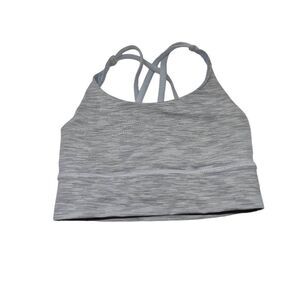 Lululemon Women's Energy Bra Long Line Wee Are From Space Nimbus Battleship 2